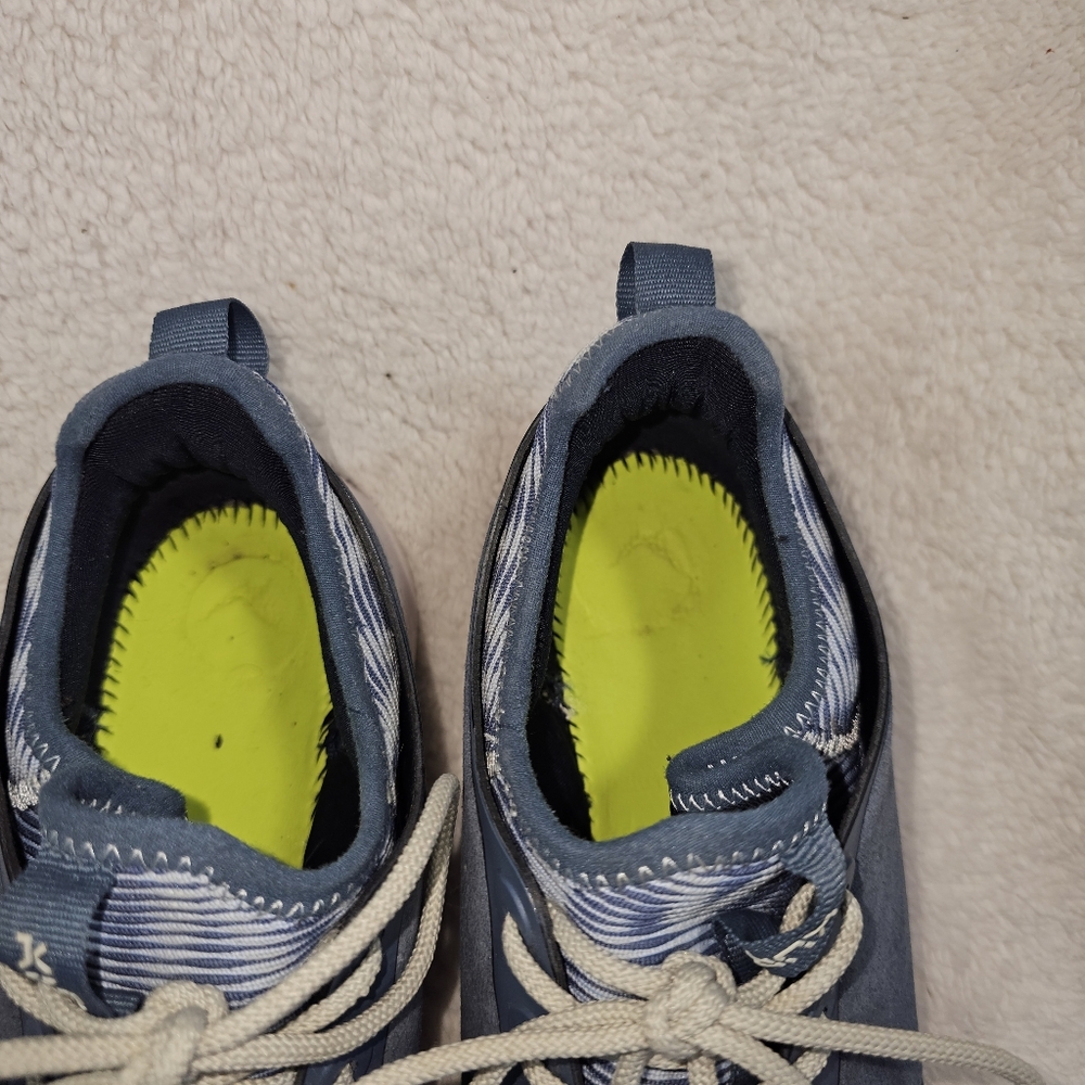 KURU WOMEN'S SNEAKER ATOM-Mineral Blue-Bone Gray Sz 12 - Picture 11 of 14